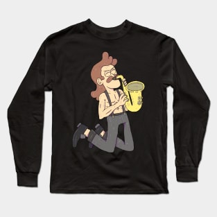 Regular Show - Sad Sax Guy Long Sleeve T-Shirt